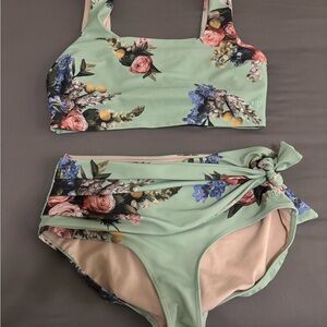 Albion Olivia Olive Green Bikini Set